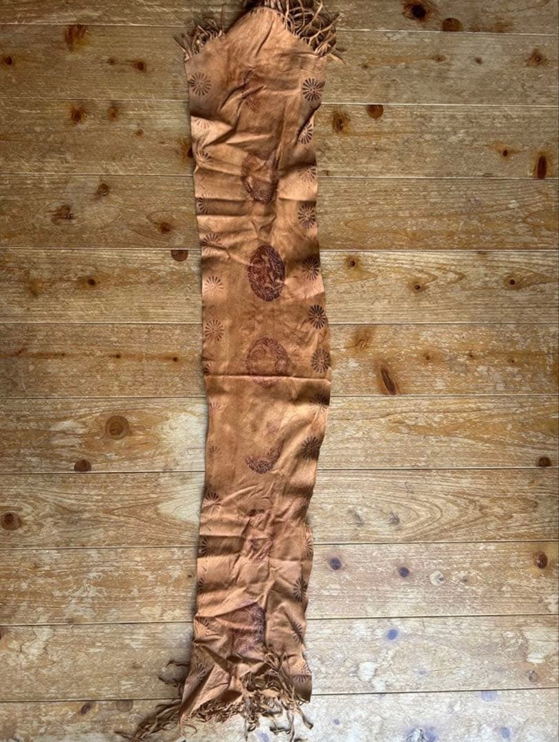 希少 キャピタル 鹿革 ネイティブ ストール 初期タグ