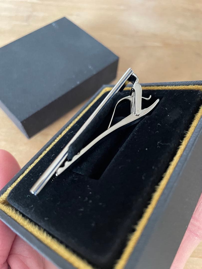 dunhill テクスチャー ネクタイピン《新品未使用》