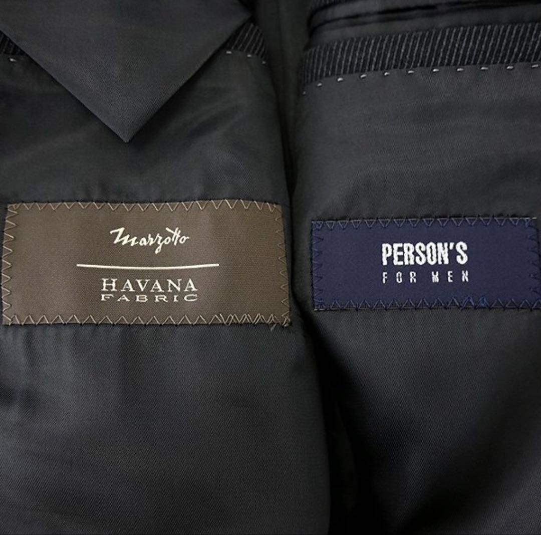 新品】パーソンズフォーメン イタリア スーツ YA7 濃灰 - メルカリ