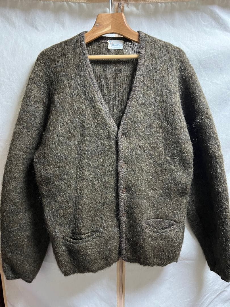 ビンテージ モヘア カーディガン - メルカリ