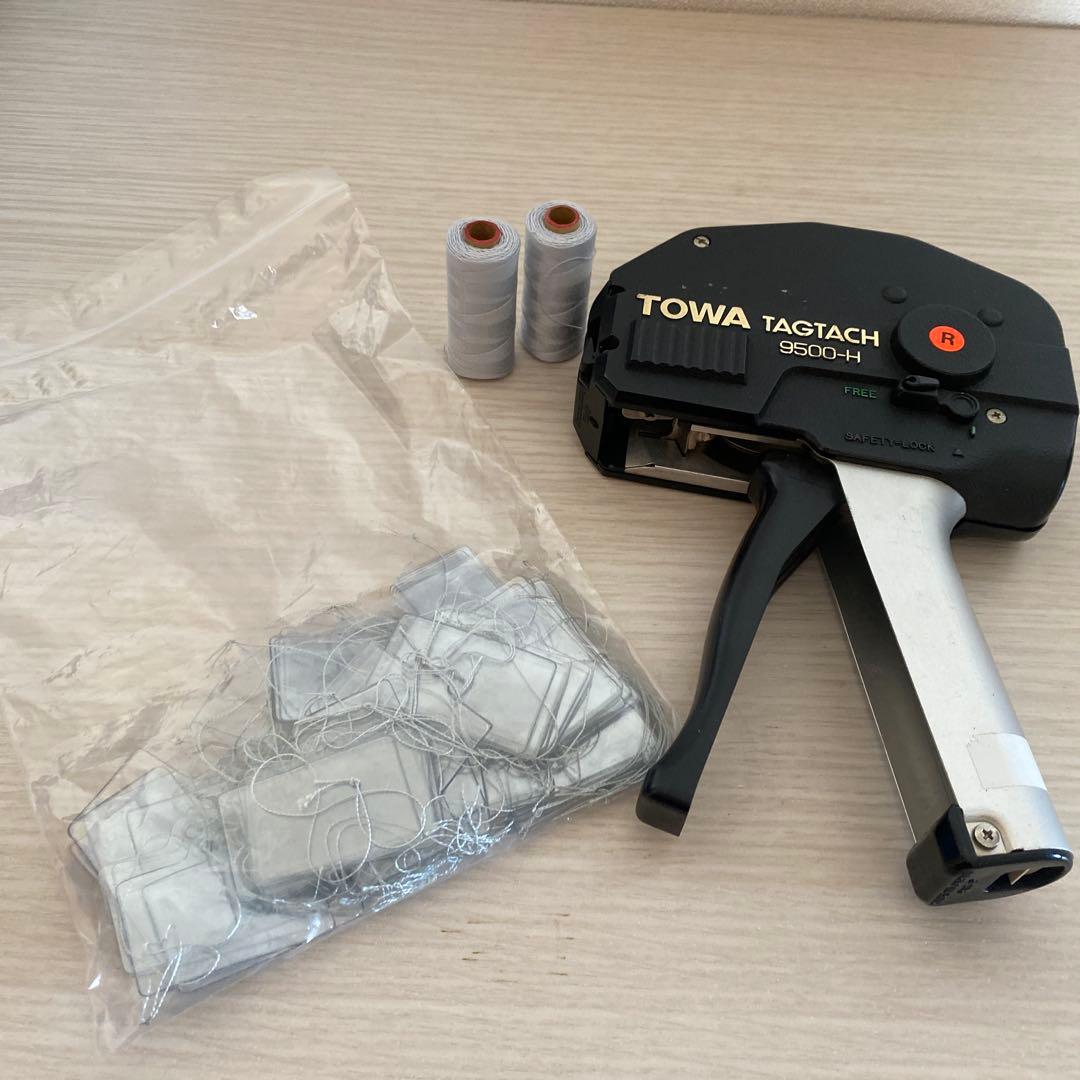 TOWA タグタッチ9500-H 針、タグ、糸2本おまけ付き TOWA タグタッチ9500-H 針、タグ、糸2本おまけ付き TOWA タグタッチ