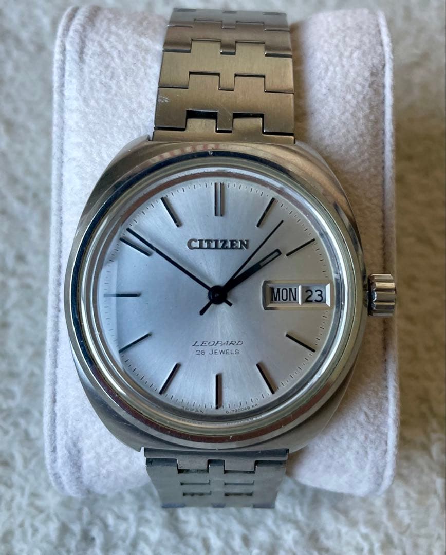 稼働 CITIZEN LEOPARD シチズン レイパール 26石 自動巻き時計 - メルカリ