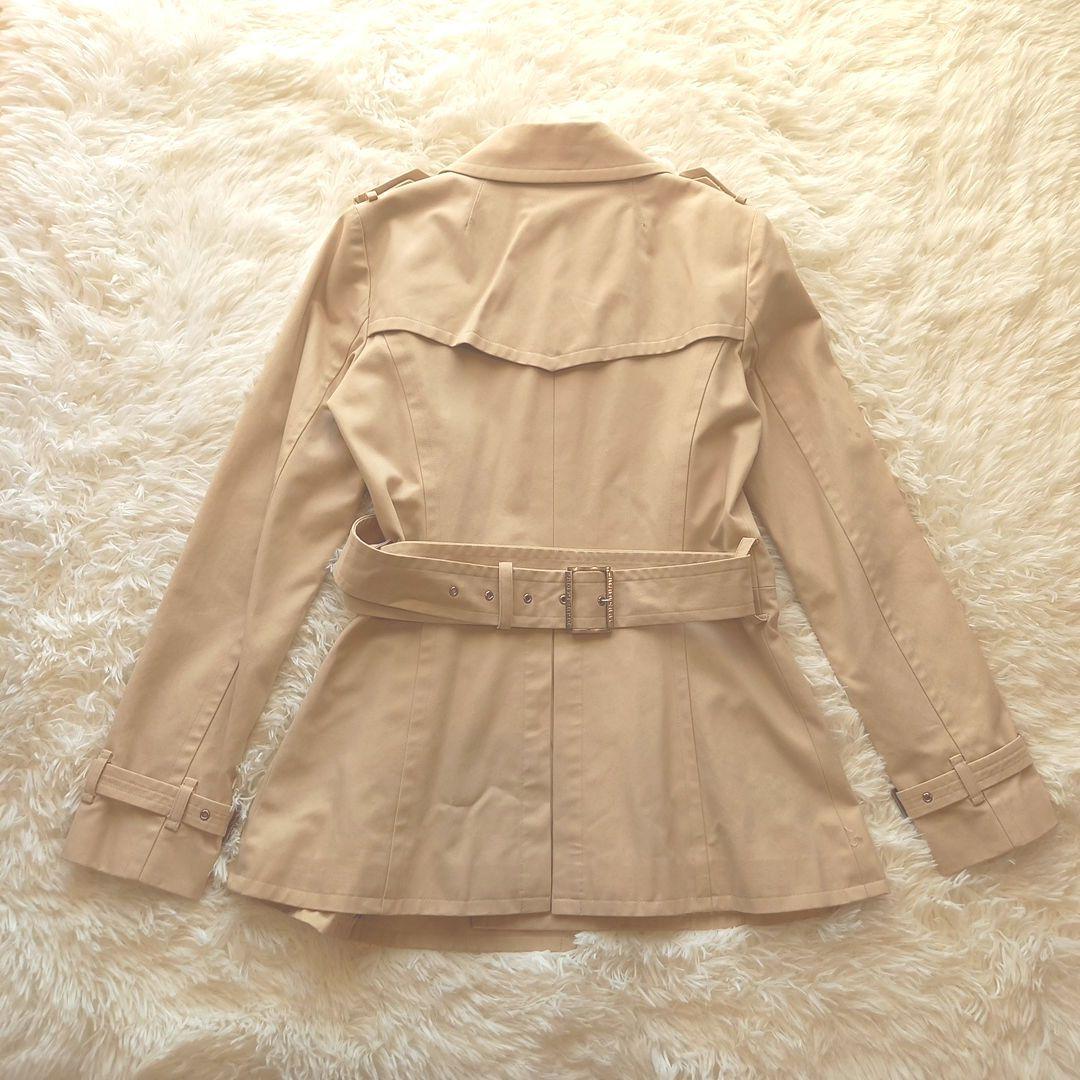 ⭐バーバリーブルーレーベル トレンチコート38⭐ベルト付き ノバチェック