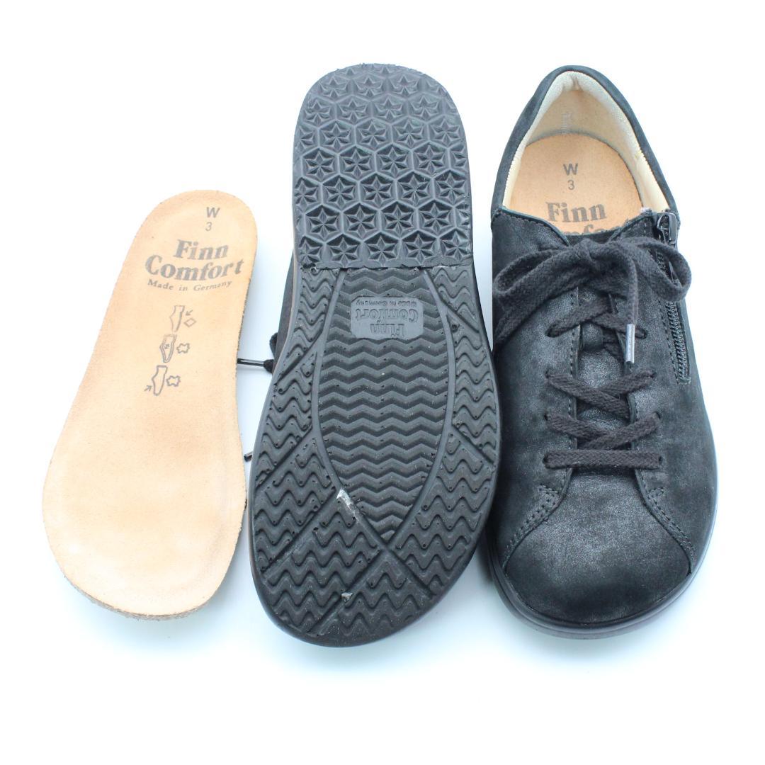 35□フィンコンフォート 本革コンフォートシューズ(3半)美品 - メルカリ