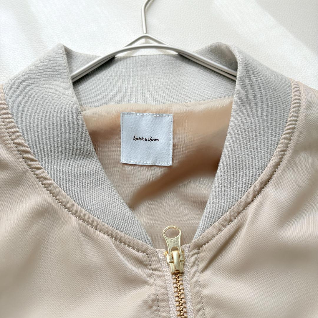 美品✨スピックアンドスパン　ミリタリーブルゾン　MA -1 ジャンパー