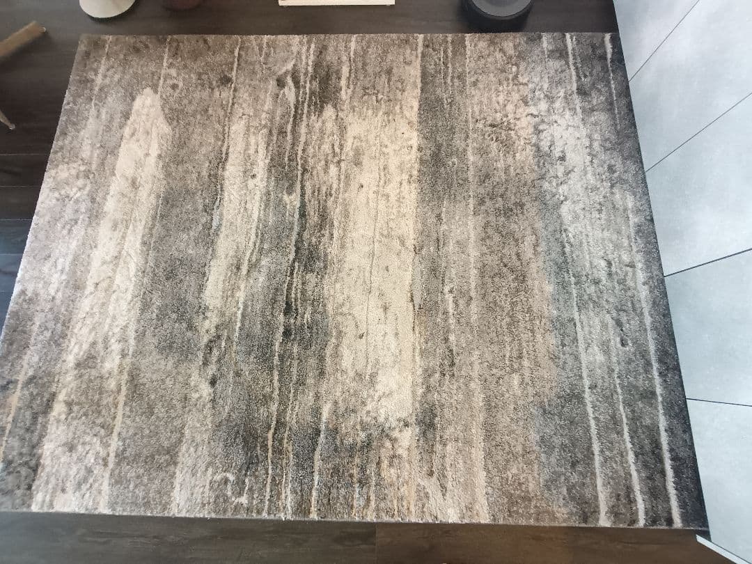 プレーベル ラグ アストラ グレー 約250cm x 200cm