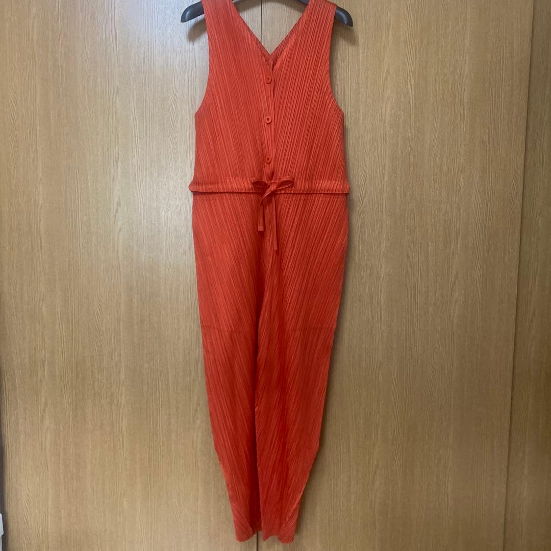 プリーツプリーズイッセイミヤケ　オールインワン パンツ　稀少！！ HOMME PLISSE ISSEY MIYAKE(オムプリッセイッセイミヤケ) pleated all