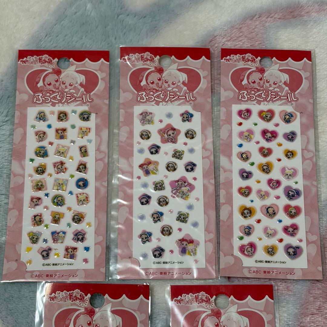 おジャ魔女どれみドッカ〜ン ぷっくりシール 当時物 平成レトロ 5枚