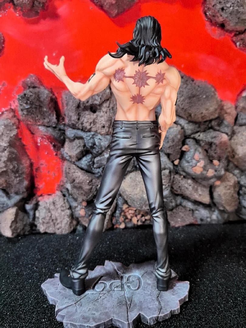 ワンピース CP9 ロブ・ルッチ フィギュア ガレージキット 塗装済み完成