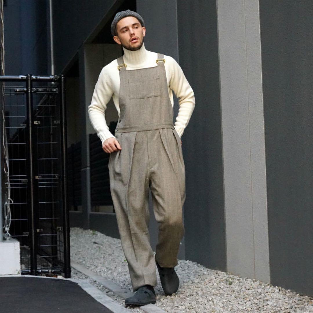 値下げ最後】NEAT FOX BROTHERS Wool Melange