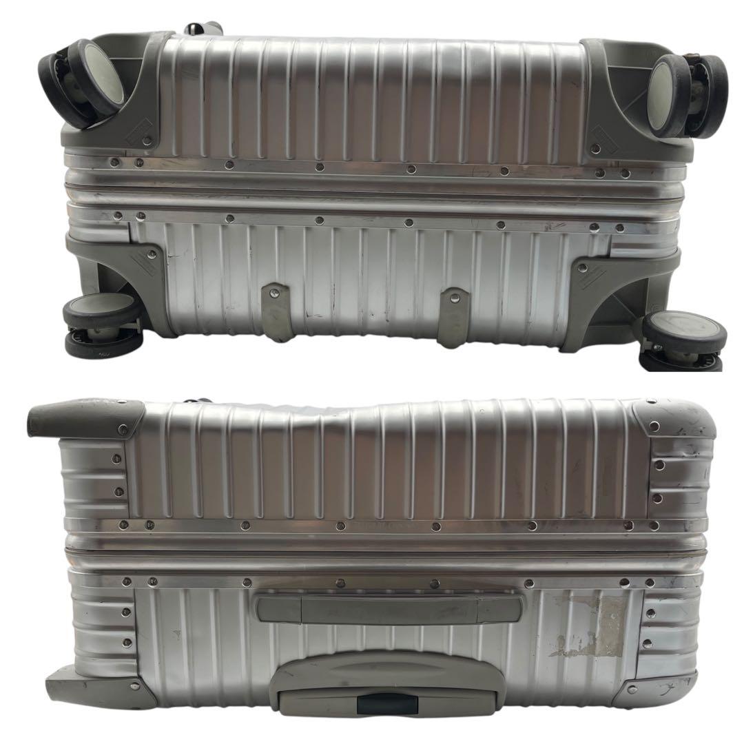 希少・廃盤】青ロゴ リモワ トパーズ 推定84L 4輪 プルタブ 大容量