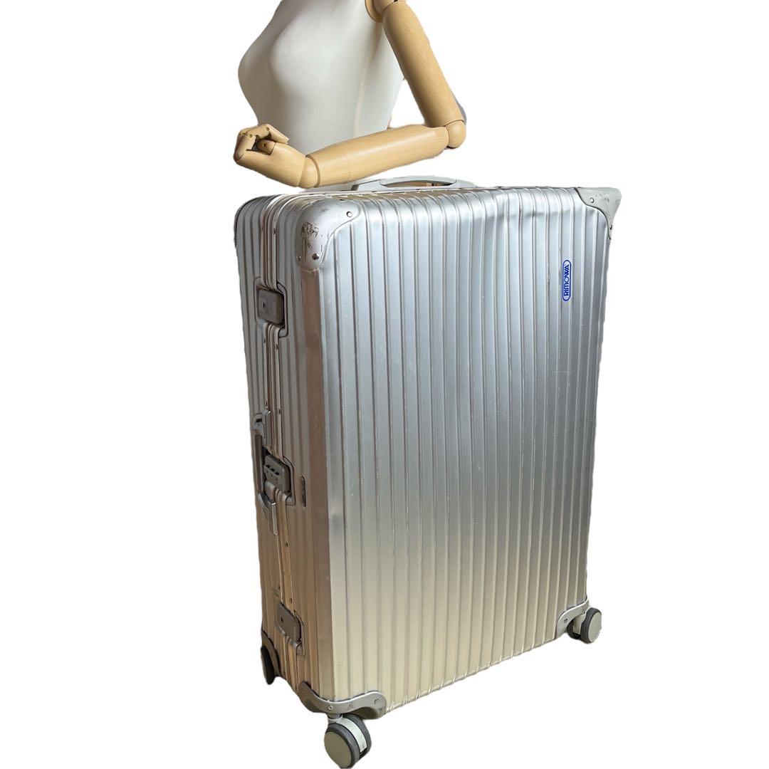 希少・廃盤】青ロゴ リモワ トパーズ 推定84L 4輪 プルタブ 大容量