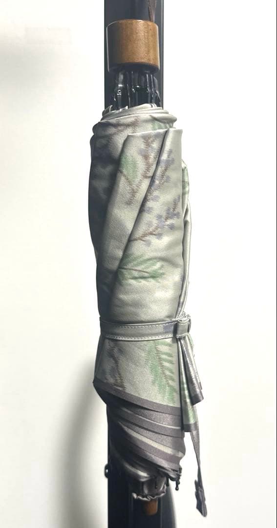 傘 ほぼ未使用 小宮商店 Bouquet 甲州織 晴雨兼用 折畳長傘両方可