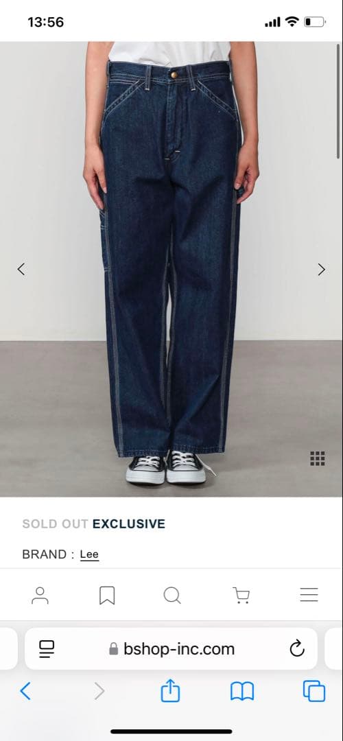 bshop 別注 Lee ヴィンテージペインターパンツ NAVY - メルカリ