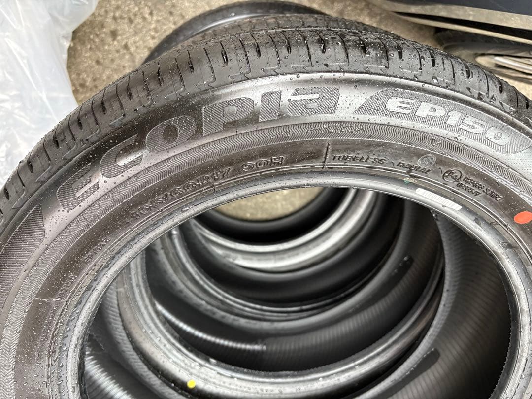 ブリヂストン エコピア195/60R17 90H 17インチ新車外し4本セット