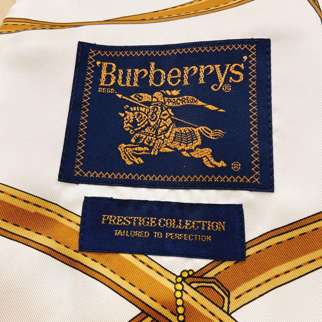 希少！極美品 金タグ バーバリー プレステージコレクション シルク