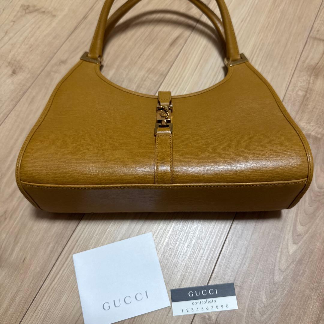 GUCCI ブラウン ハンドバッグ