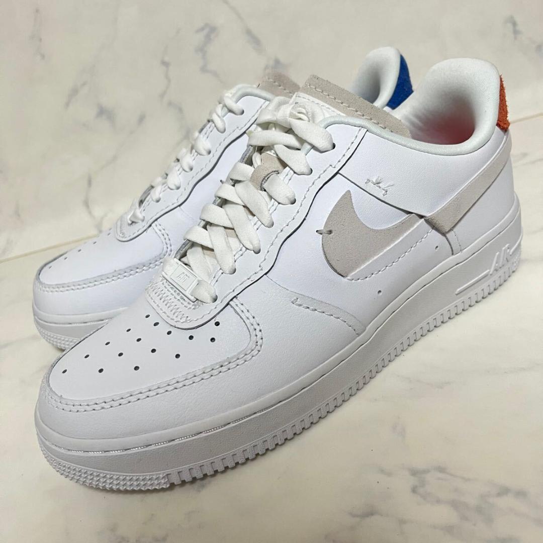 ナイキ ウィメンズ エアフォース1 ラックス バンダライズド ホワイト