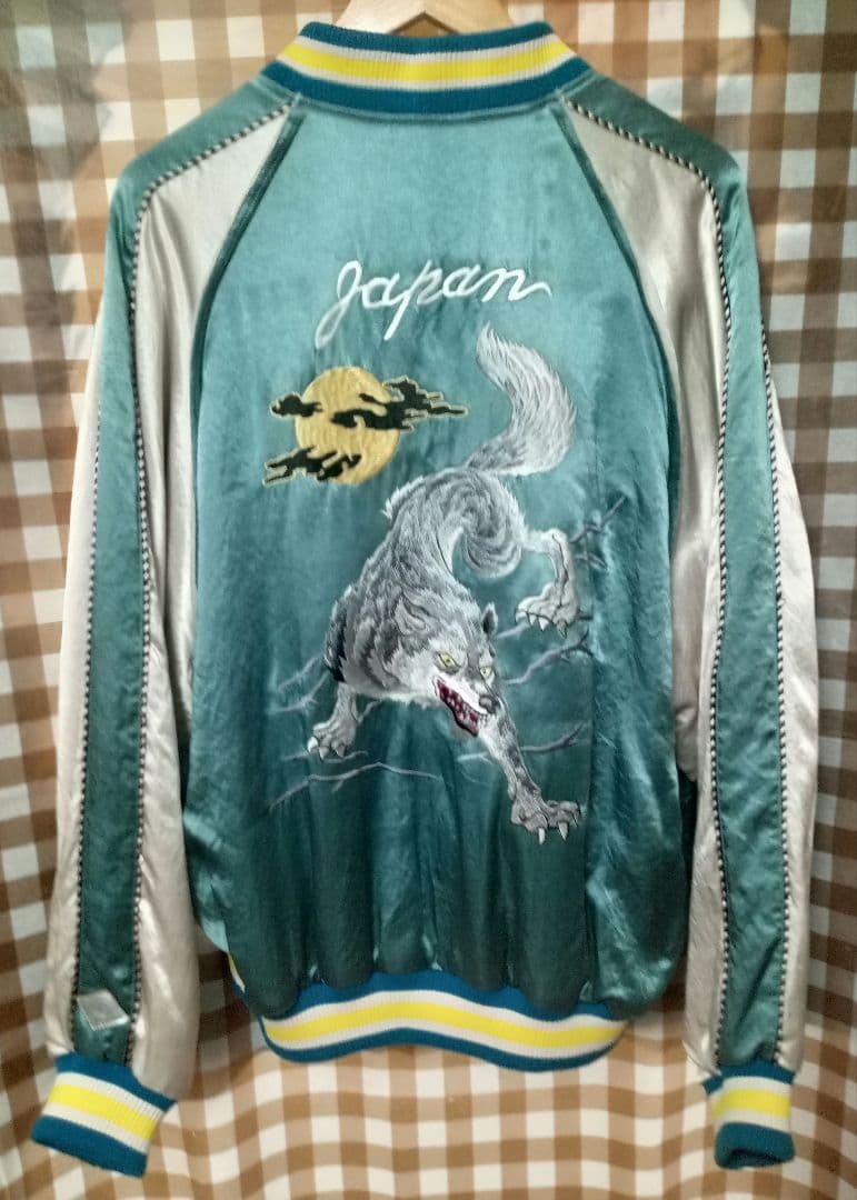 コンダクター WOLF EMBROIDERED SOURVENIR JKT