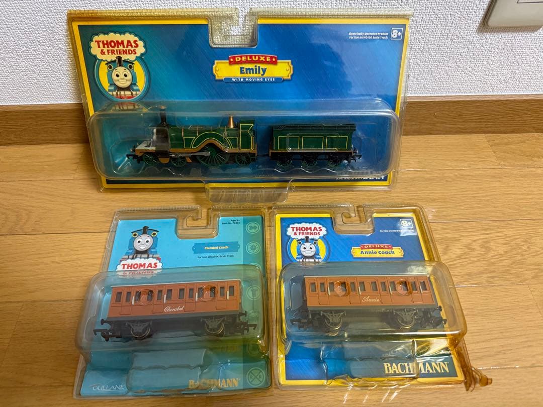 BACHMANN HO/OOゲージ エミリー アニー クララベル 美品 トーマス
