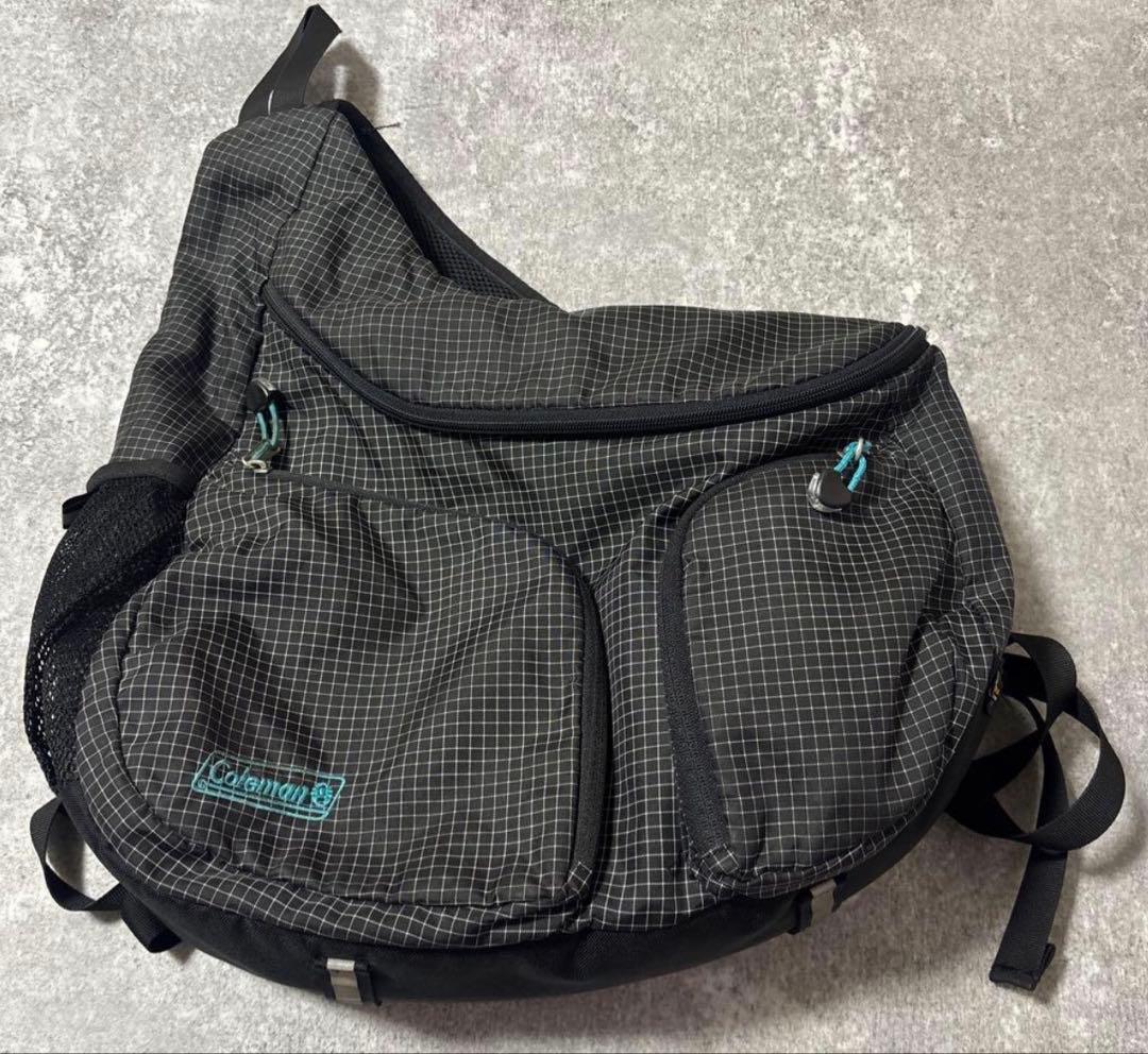 00s Coleman archive メッセンジャーバッグ スペクトラ柄 - メルカリ