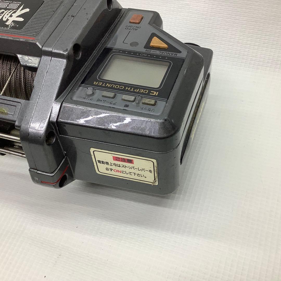 Daiwa 棚COM SSー80 電動リール 動作品 ワイヤー巻いてあります。 リール