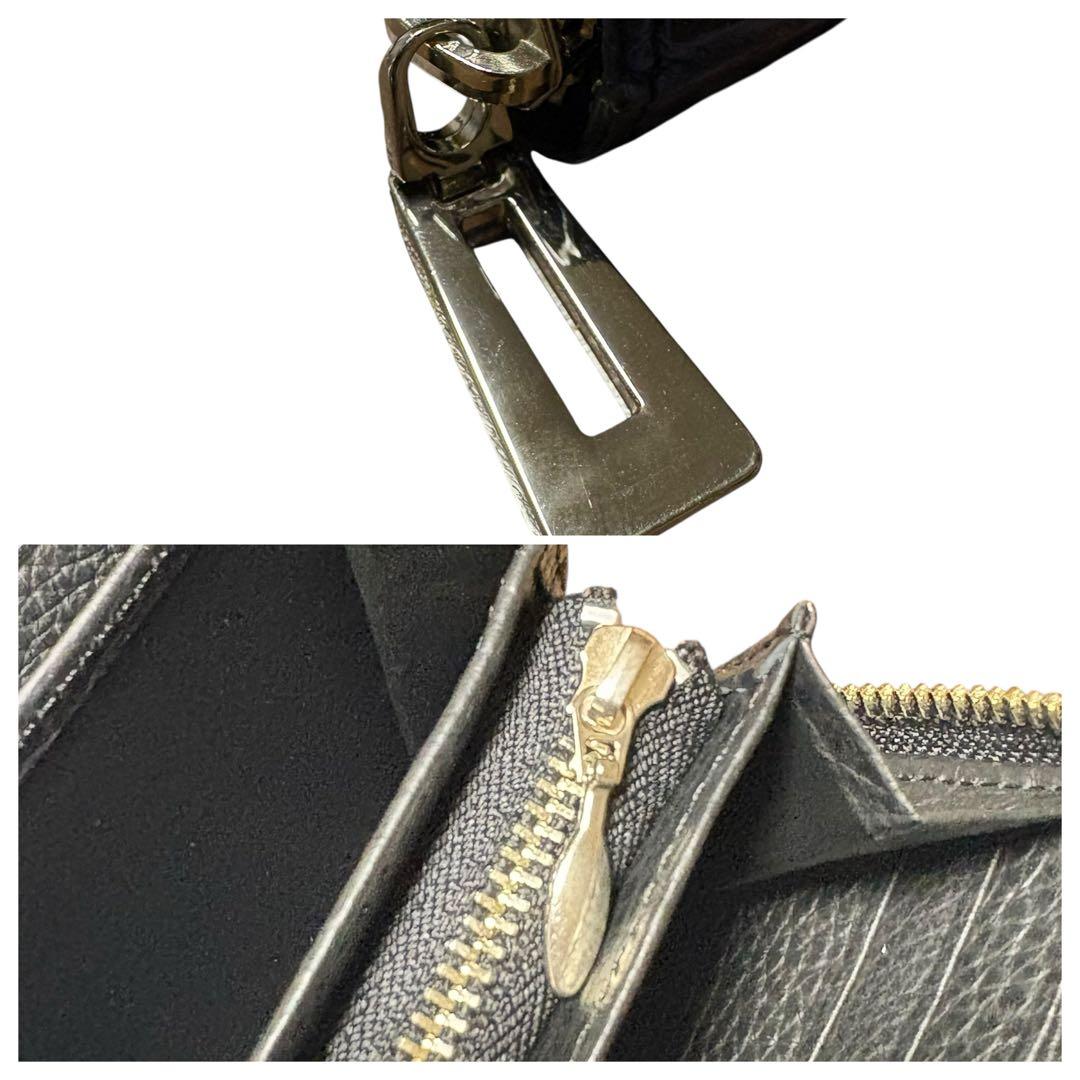 現行 未使用品 東京クロコダイル ポロサス 長財布 コルテ ミッドナイト