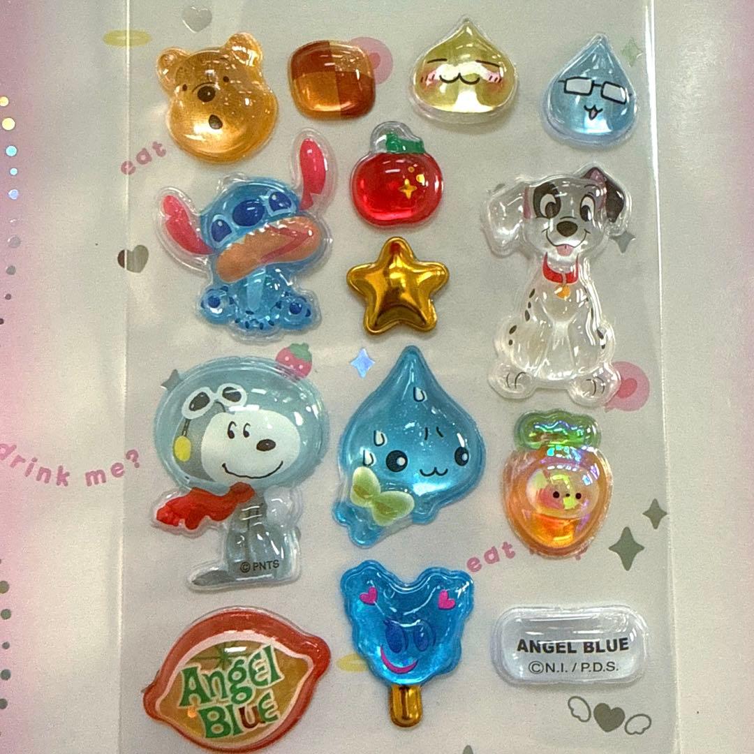 正規品】ボンボンドロップシールおすそ分け スヌーピー しずくちゃん