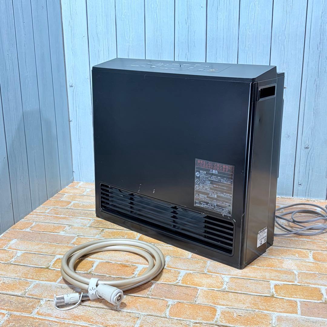 リンナイ RC-U5801E ガスファンヒーター 都市ガス ブラック リンナイ（Rinnai） RC-U5801E-13A ブラウニッシュグレー ガスファン