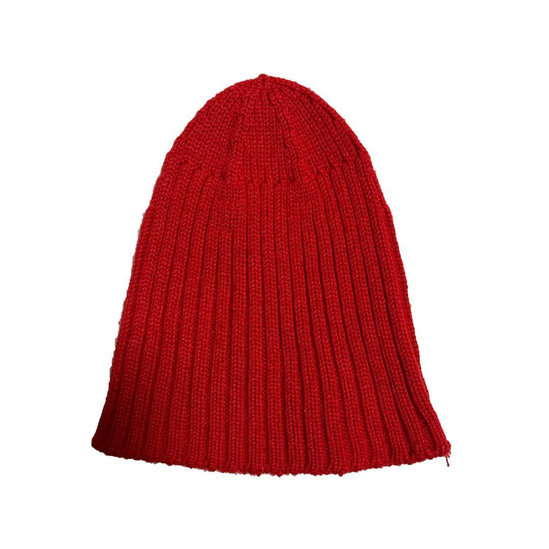 NEIGHBORHOOD ビーニー 赤 ニットキャップ ネイバーフッド - メルカリ