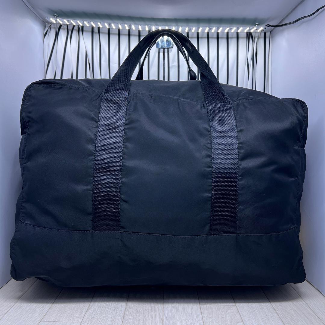 格安】PRADA×プラダ 特大パドロックボストンバッグ