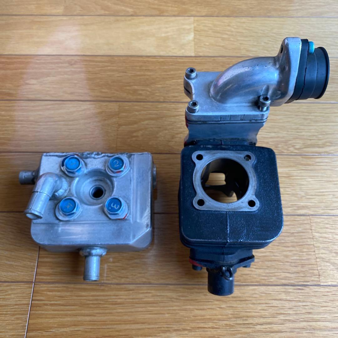 ヤマハ ジョグ50 2JA 2EX 水冷ヘッド フルポート加工シリンダー - メルカリ