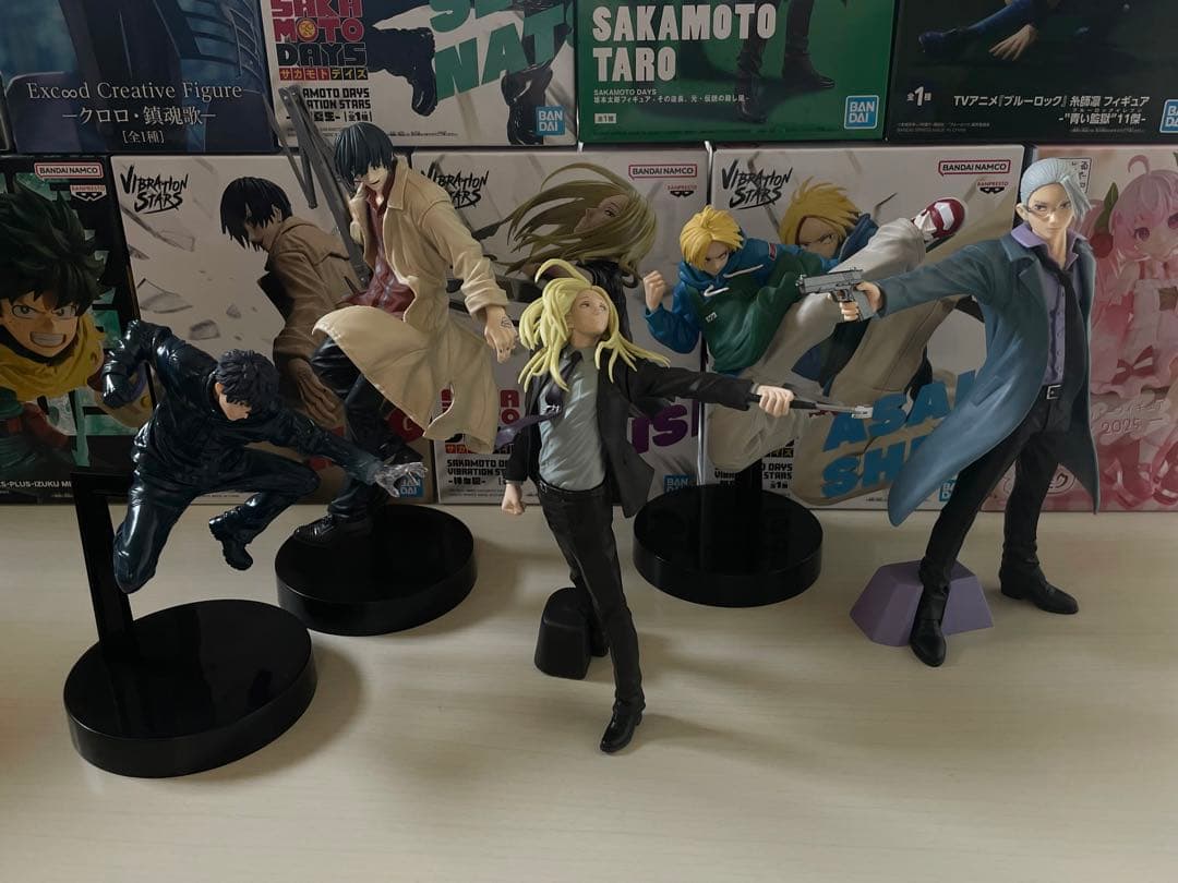 SAKAMOTO DAYS サカモトデイズ フィギュア 人気キャラ まとめ売り