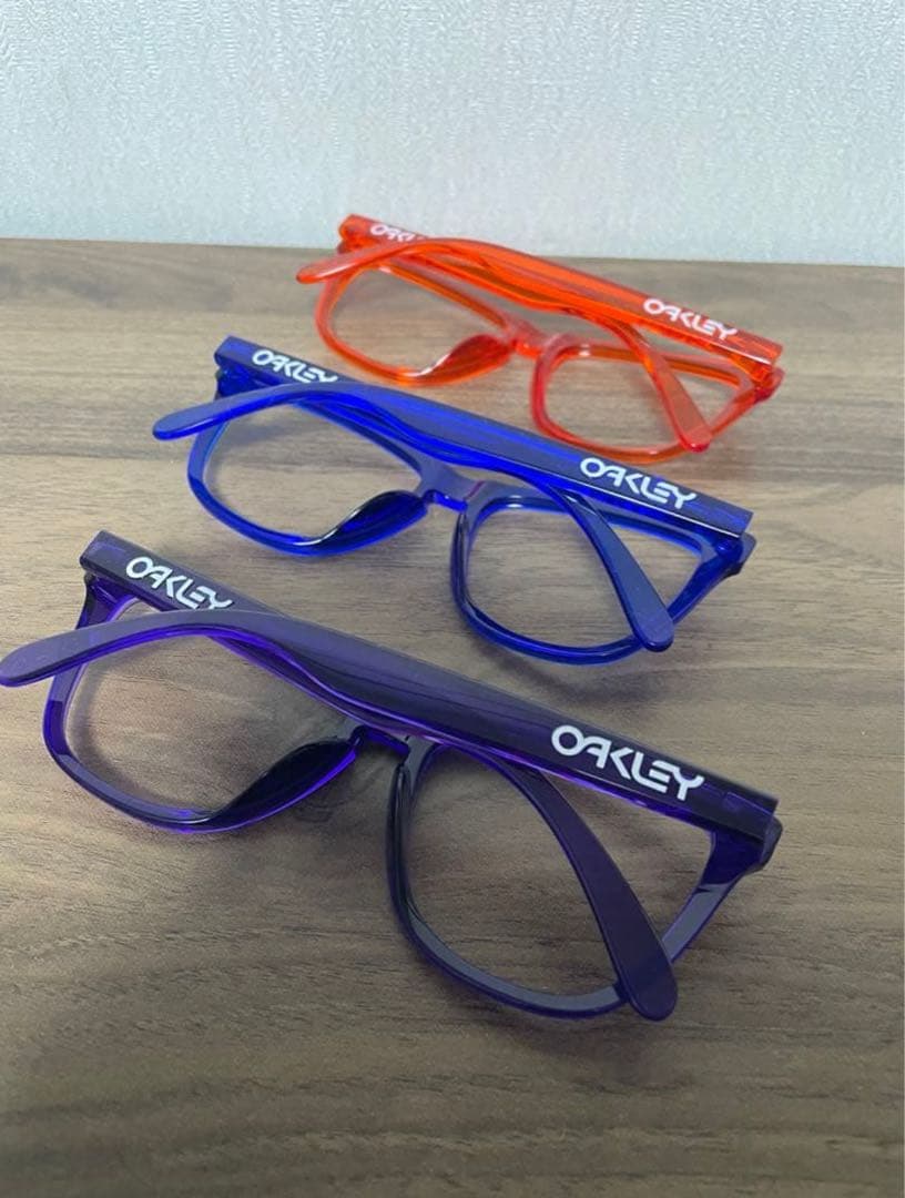 OAKLEY FROGSKINS カスタムフレーム 3本セット販売 - メルカリ