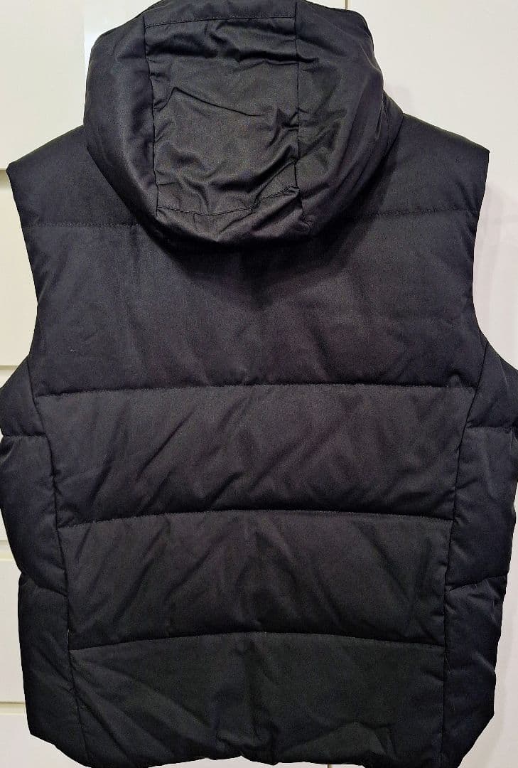 RALPH LAUREN ラルフローレン フード付き黒ダウンベスト 美品