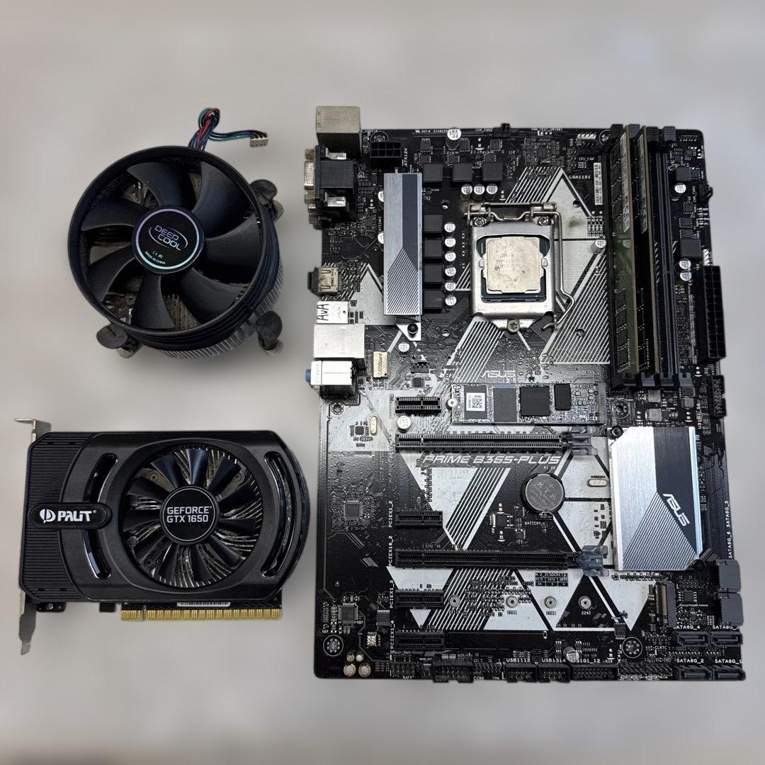 ASUS PRIME B365-PLUS & GTX1650 & i7-8700 - メルカリ