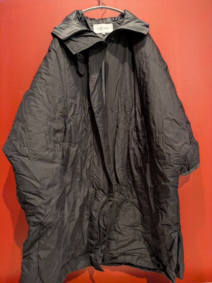 F/CE RECYCLE MATERIAL PADDING PONCHO S