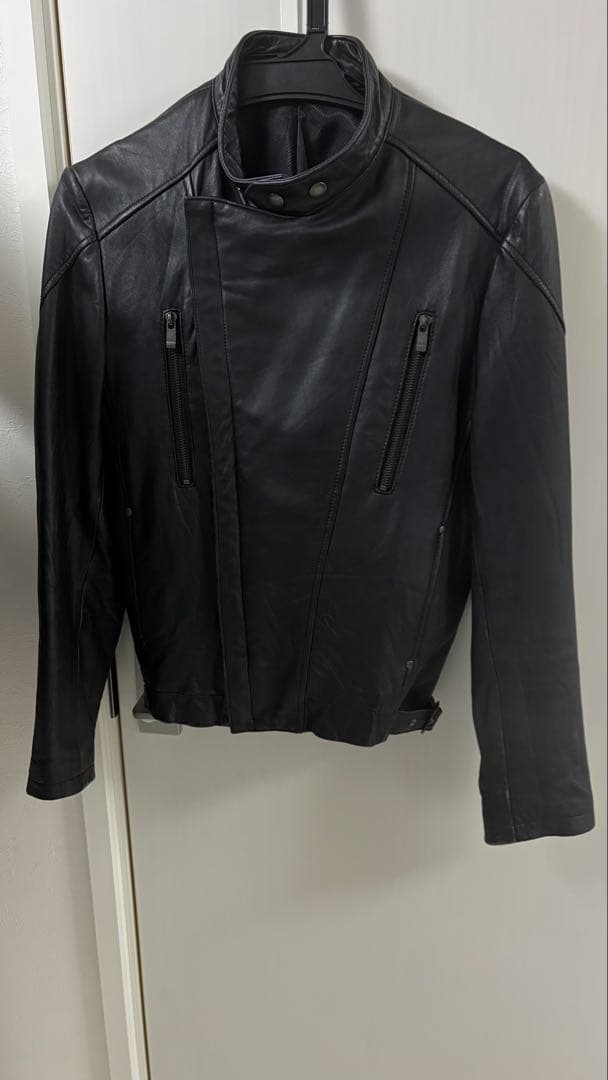 leather jacket opium y2k dark wear - メルカリ