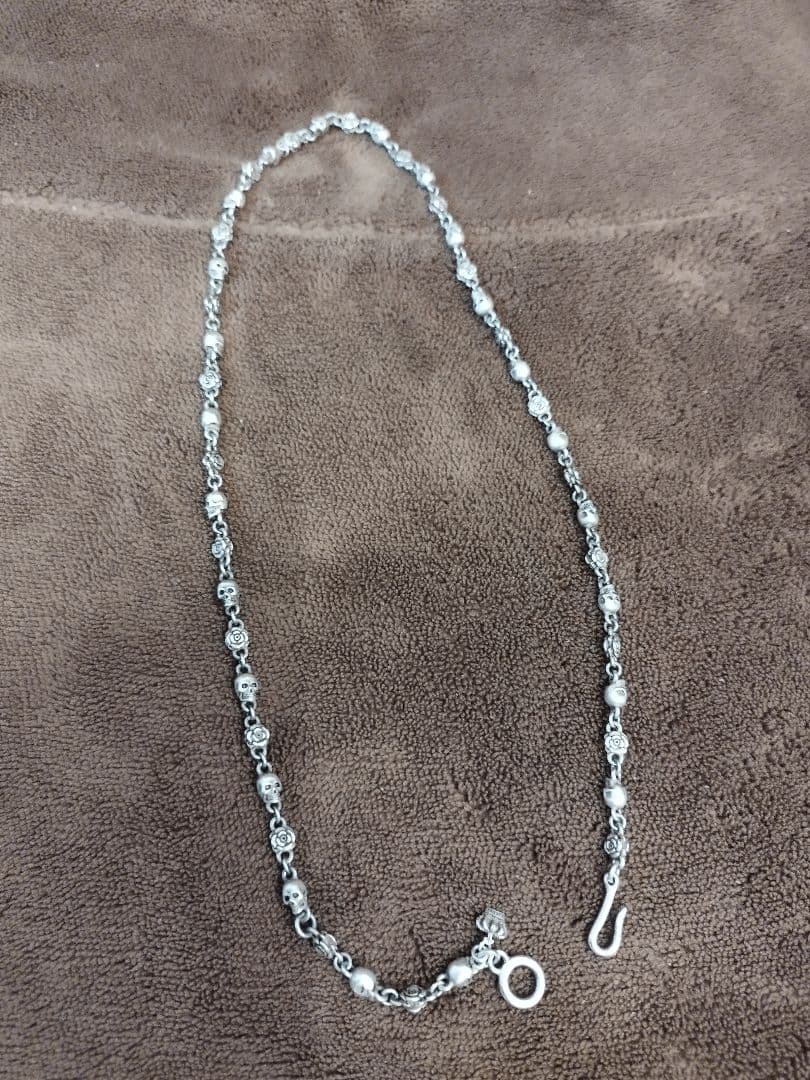 JUSTIN DAVIS バラ＆ドクロ SACRED ROSE/Justin Davis（ジャスティンデイビス） - DEFI - シルバー