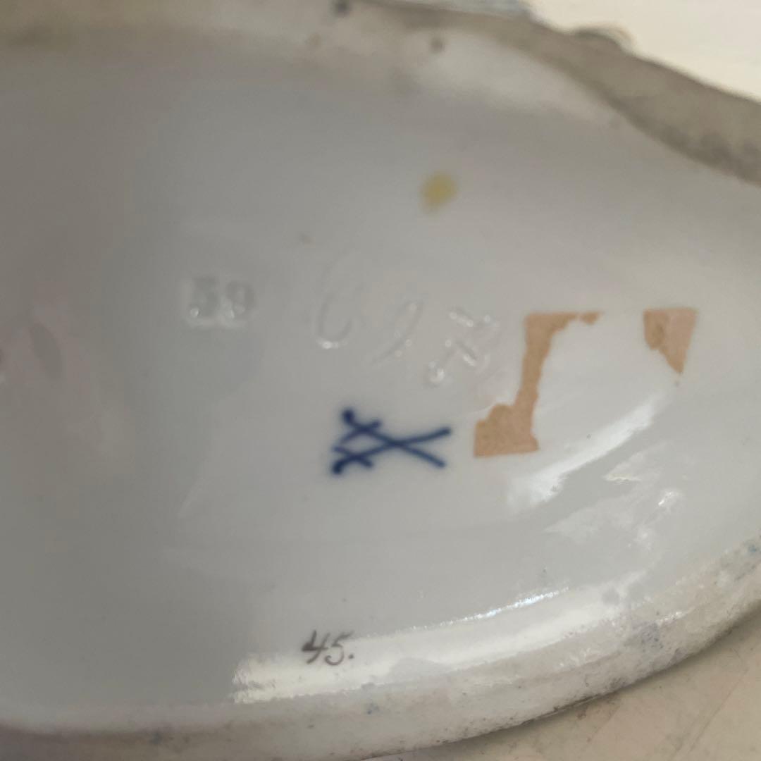 マイセン「ホットチョコレートを作る天使」四大元素:火 19世紀