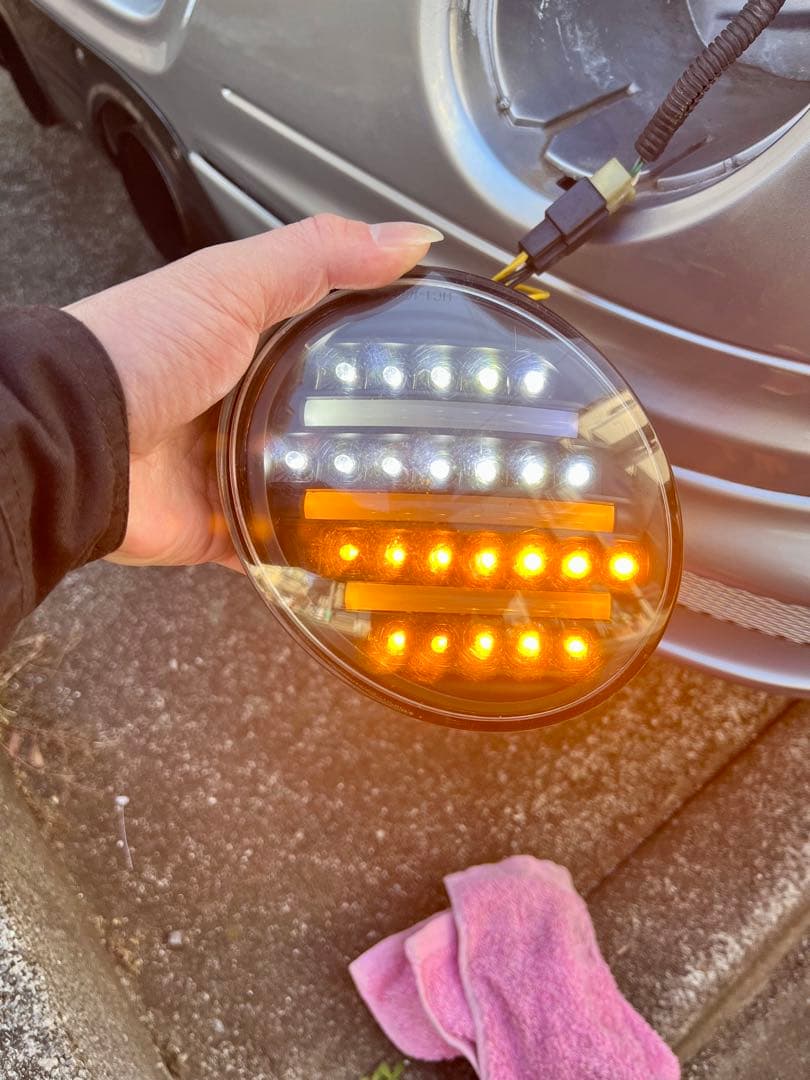 ダイハツコペン(L880K)リアシャーク ウインカー・バックレンズ - メルカリ