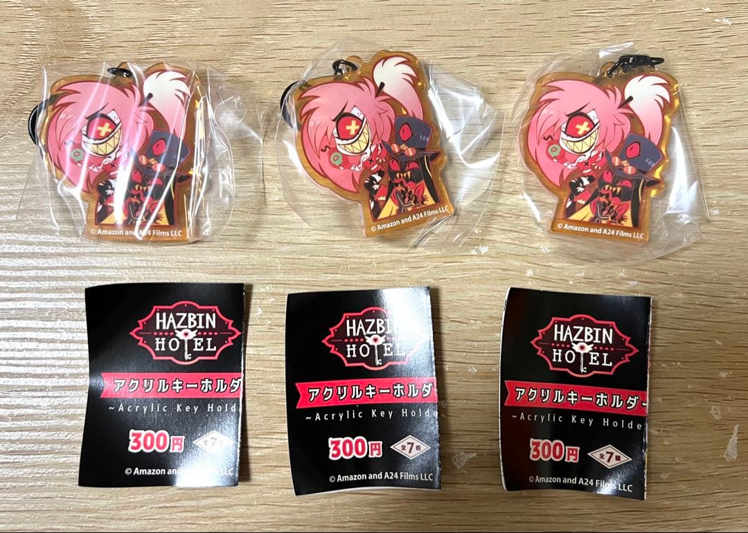 ハズビンホテル ガチャ アクキー チェリー サーペンシャス 3個 セット