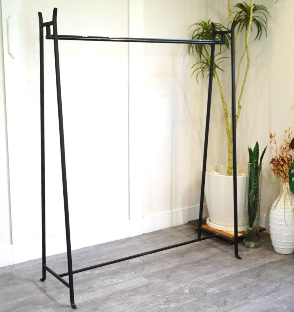 IDEE イデー バルベース アイアン ハンガーラック ブラック 幅120cm