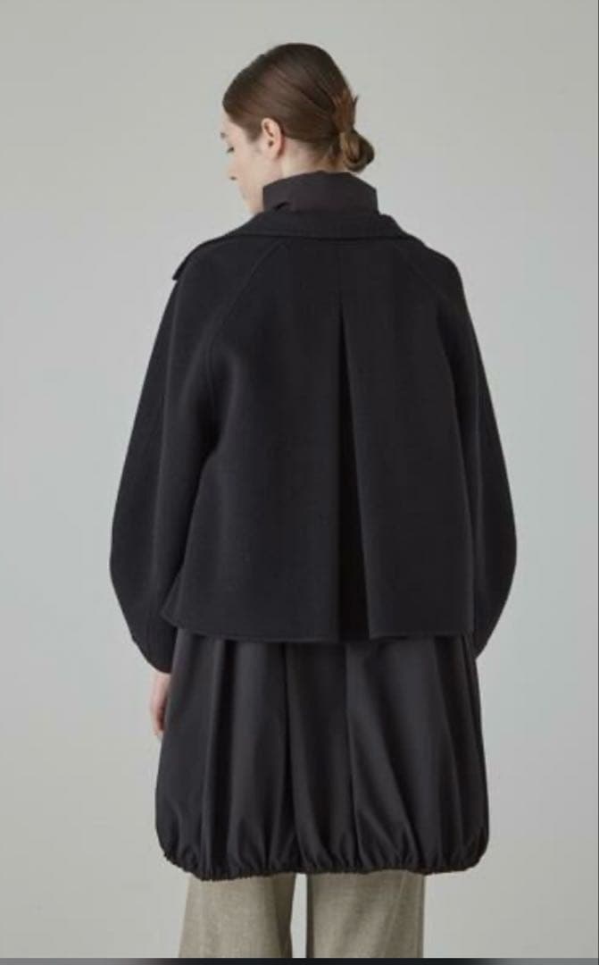 アドーア キルティング コンビ ショート ビーバー 3way ブラック