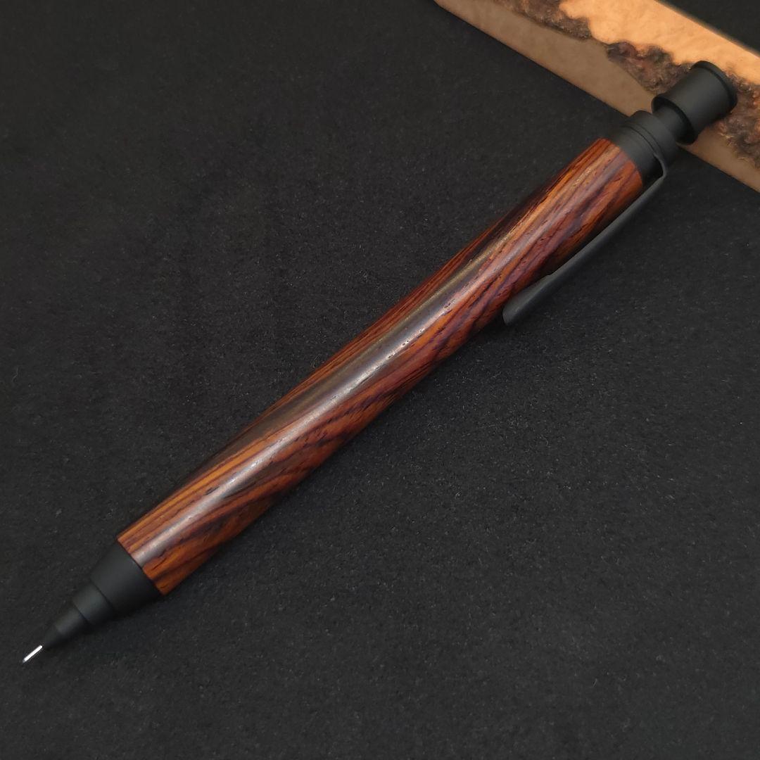 No.06ハンドメイド製図用シャープペンMDS1木軸ココボロ No.06