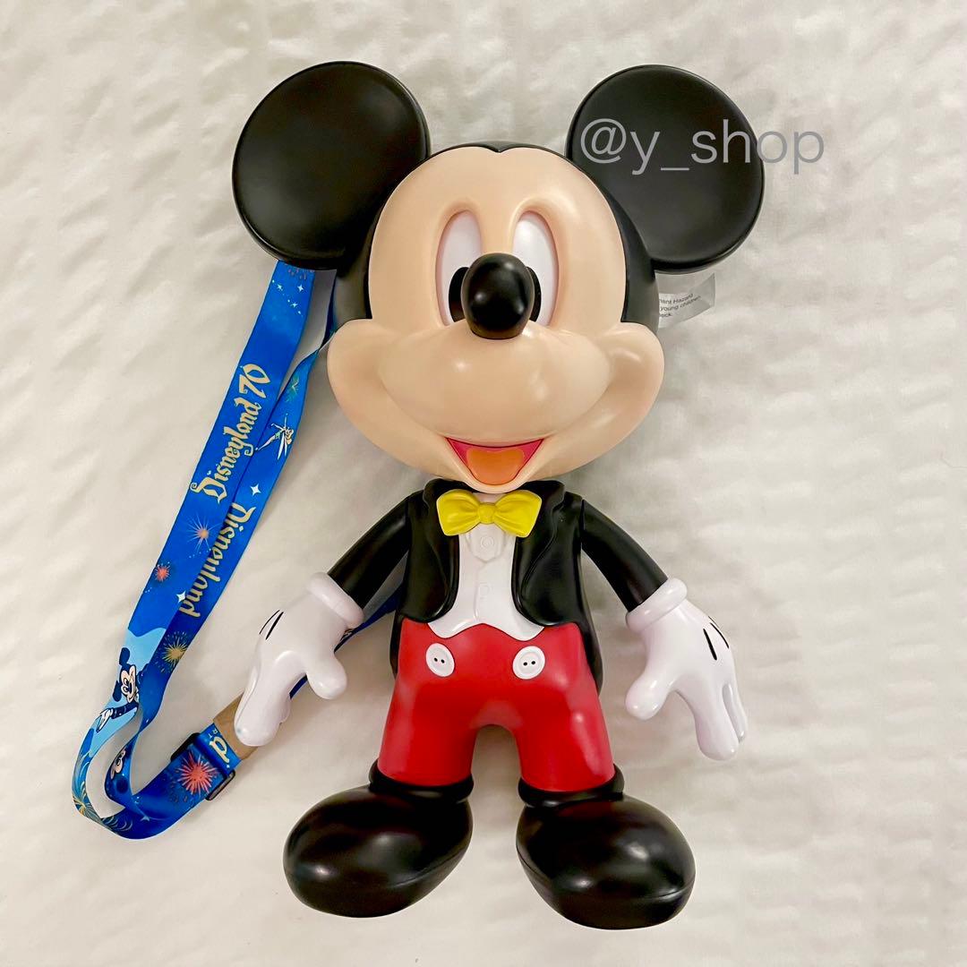 ディズニーランド 70周年 ポップコーンバケット アナハイム ミッキー