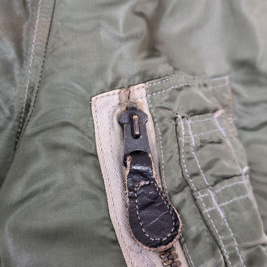 N-2B 60s フライトジャケット 実物 スカイライン社 黒タグ ミリタリー