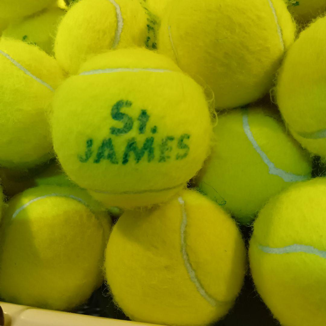 再安値】中古テニスボール×100球／St.JAMES - メルカリ