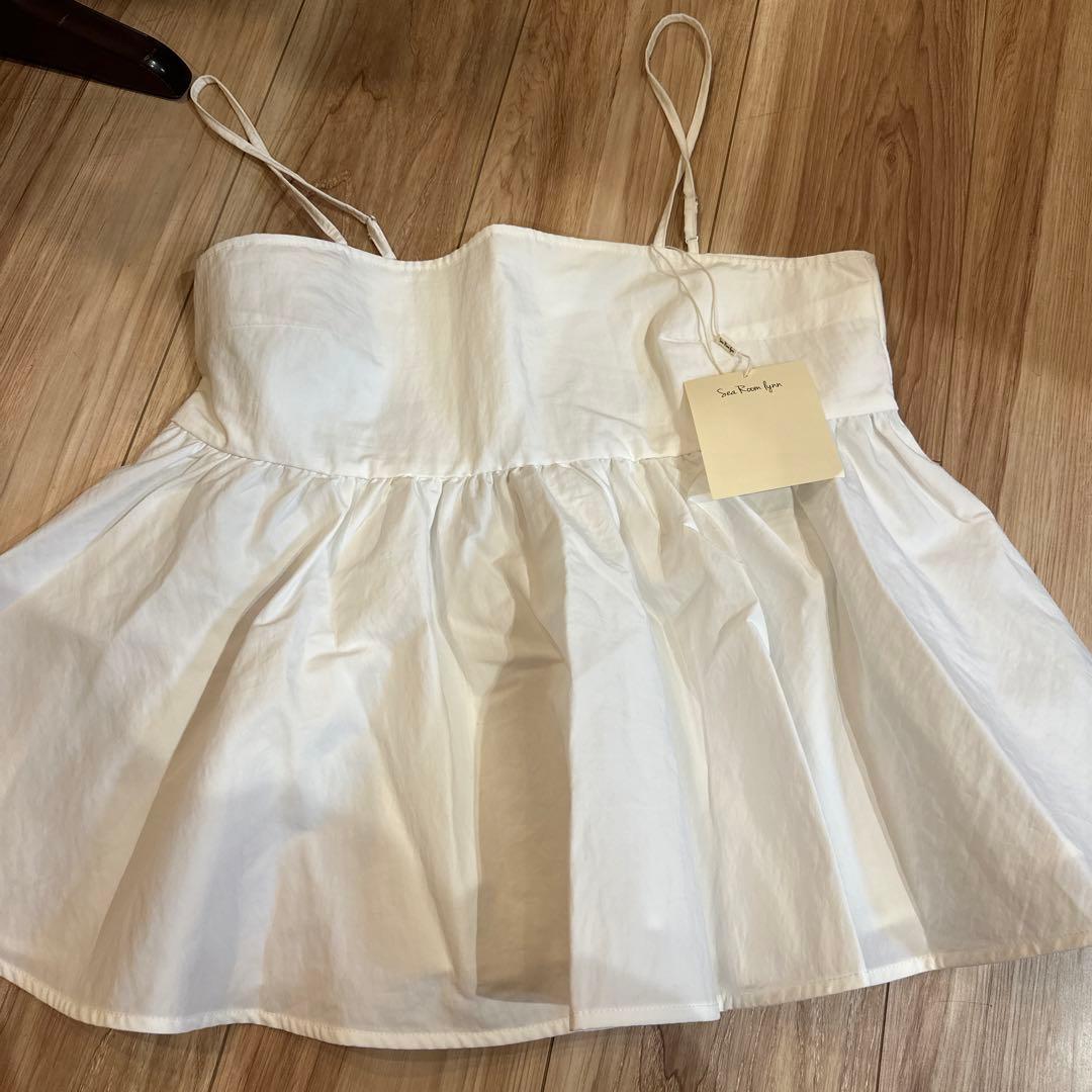 searoomlynn Fabric フレアギャザーキャミソール