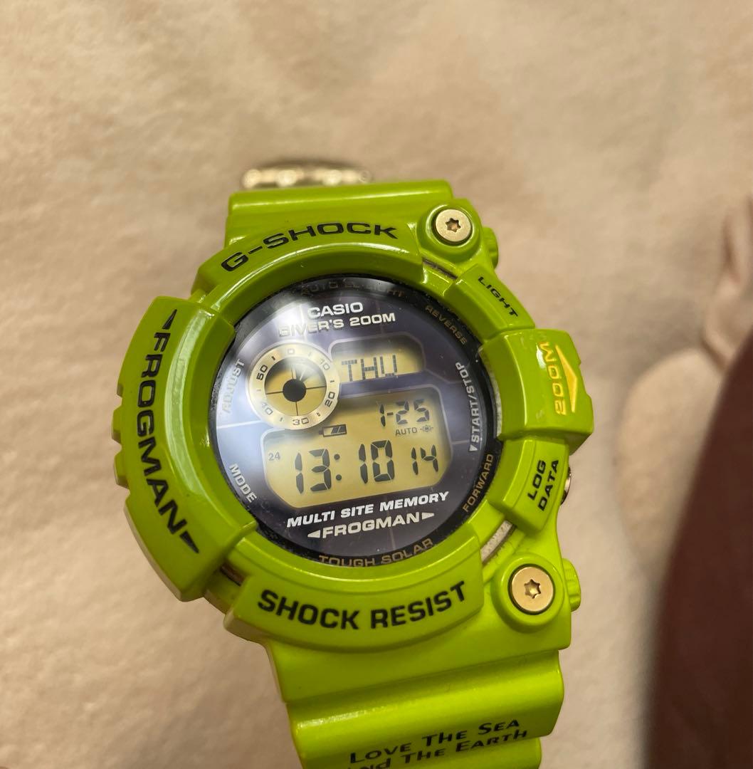 G-SHOCKカシオ フロッグマン 雨蛙 GW-200F-3JR 完品 激レア - メルカリ